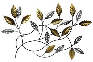 Liście metalowa dekoracja wisząca 85 x 60 cm Prodex