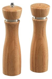 Młynek do pieprzu i solniczka - bambusowy, 21,5 cm KESPER 13610