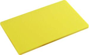 Deska do krojenia, 53 x 32,5 x 1,5 cm, plast, żółte KESPER 30150