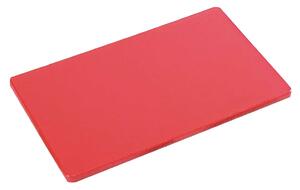 Deska do krojenia, 53 x 32,5 x 1,5 cm, plastikowa, czerwona KESPER 30153