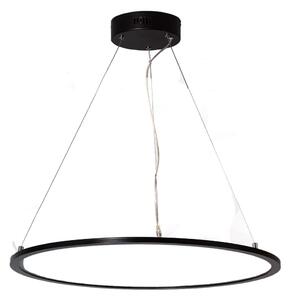 Lampa Biurowa Wisząca okragła Panel LED 36W Czarna Ramka Abruzzo Biuro