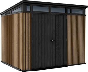 Pent Signature Domek ogrodowy 9x7, 279 x 226 x 216 cm, brązowy KETER 259821