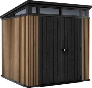 Pent Signature Domek ogrodowy 7x7, 216 x 226 x 216 cm, brązowy KETER 259817