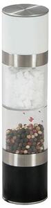 Młynek do pieprzu i soli 2w1, 22 cm, stal nierdzewna/plastik KESPER 13696