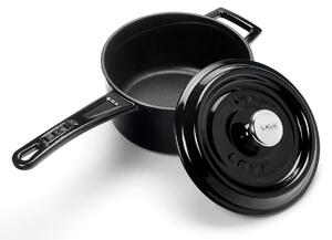 Garnek Ø 16 cm, 1,35 l, żeliwny, czarny LAVA METAL LVYSOS16K2B