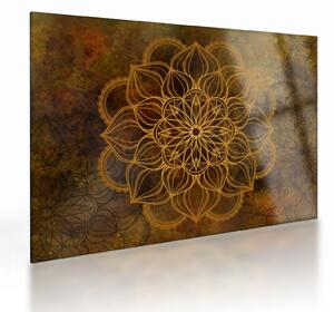 Obraz na szkle - Mandala radości (70x50 cm)