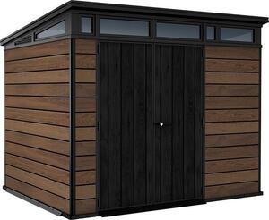 Pent Signature Horizontal Domek ogrodowy 9x7, 279 x 226 x 216 cm, brązowy KETER 259818