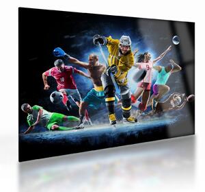 Obraz na szkle - Sport (70x50 cm)