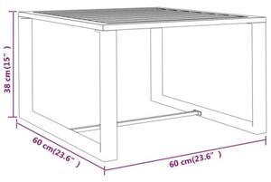 Zestaw Mebli Ogrodowych Komplet Wypoczynkowy Z Poduszkami 5-Częściowy Antracytowy Aluminium Na Taras Balkon Ogród