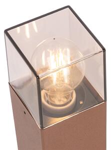 Zewnetrzna Przemysłowa stojąca lampa zewnętrzna rdzawo-brązowa 50 cm IP44 - Dania Oswietlenie zewnetrzne