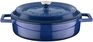 Garnek Ø 24 cm, 2,4 l, żeliwny, niebieski LAVA METAL LVYST24K2BLU