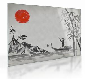 Obraz na szkle - Góra Fuji (70x50 cm)