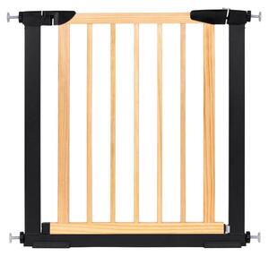 Bramka barierka zabezpieczajca 74-80 cm na schody i drzwi metal drewno ECOTOYS