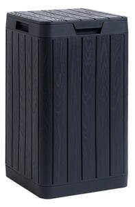 Rio Garden Kosz ogrodowy 80 l, plastikowy, grafitowy TOOMAX Z0480RAA04100