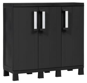 Garage Midi Trio Low Szafka do przechowywania, czarna TOOMAX Z0218RAA04100