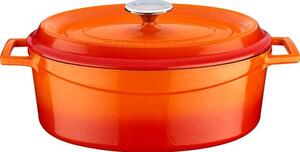 Garnek 4,8 l, żeliwny, pomarańczowy LAVA METAL LVOTC29K2OR