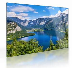 Obraz na szkle - Hallstätter See, Hallstatt, Austria (70x50 cm)