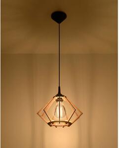 Skandynawska lampa wisząca SL.0393 drewniana do kuchni