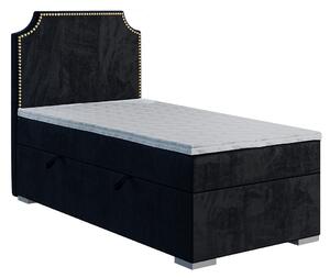 Jednoosobowe łóżko boxspring 90x200 Lenox - 40 kolorów