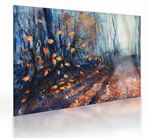 Obraz na szkle - Promienie jesiennego słońca (70x50 cm)