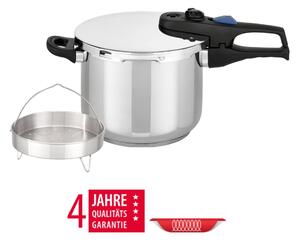 Praktika XL Szybkowar z koszykiem do gotowania na parze 6 l ELO 99266