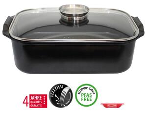 Duo Vital Brytfanna ze szklaną pokrywką i uchwytem aromatycznym 40×26 cm ELO 89940