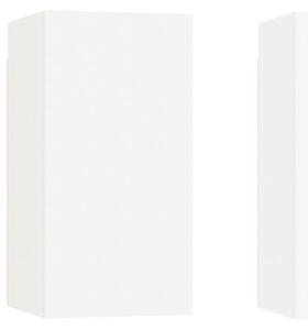 Szafki pod TV, 2 szt., białe, 30,5x30x60 cm