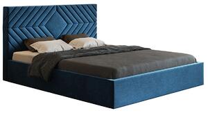 Tapicerowane łóżko 120x200 Clemont 3X - 48 kolorów