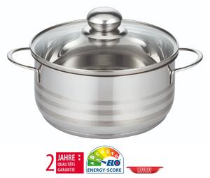 Garnek Brillant Ø 16 cm, 1,3 l, stal nierdzewna ELO BASIC 22116
