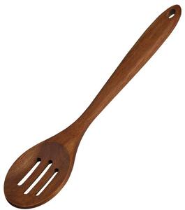 Łyżka drewniana z otworami 33 cm, akacja KESPER 28942