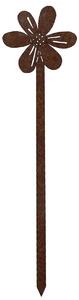 Ozdoba ogrodowa kwiat 1, 65 x 16 cm, corten CORGARDEN 1053