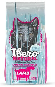 Cold Press Karma dla psów Dog Adult Mini, Lamb, 12 kg IBERO 1005356