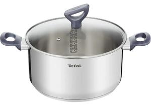 Daily Cook Garnek z pokrywką 20 cm, nierdzewny TEFAL G7124445