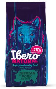 Naturalna karma dla psów Dog Mini Adult, Pork & Lamb, 3 kg IBERO 1004281