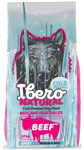 Cold Press Karma dla psów Dog Adult Medium & Maxi, Beef, 12 kg IBERO 1005250