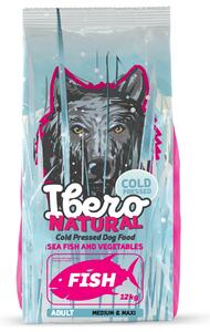 Cold Press Karma dla psów Dog Adult Medium & Maxi, Fish, 12 kg IBERO 1005352