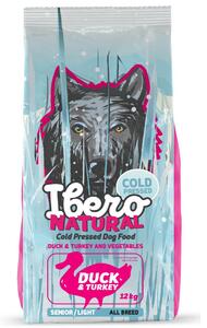 Cold Press Karma dla psów Dog Senior, Duck&Turkey, 12 kg IBERO 1005917