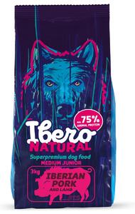 Naturalna karma dla psów Dog Medium Junior, Pork & Lamb, 3 kg IBERO 1004284