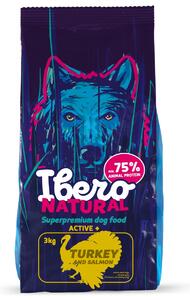 Naturalna karma dla psów Dog Active plus, Indyk i Łosoś, 3 kg IBERO 1004907
