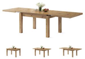 ROYAL Dąb Artisan - KLASYCZNY STÓŁ 120x90 ROZKŁADANY DO 270 cm!