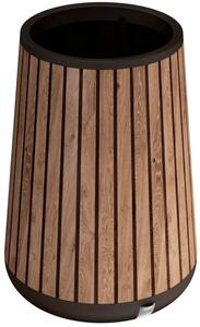 Deco Conic Tall Donica 72,5 × 51 cm, brązowa KETER 261036