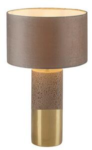 Rabalux 74219 dekoracyjna ceramiczna lampa stołowa Yelda, brązowy