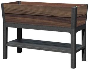 Deco Elevated Garden Bed Donica 156 × 113 × 47 cm, walnut KETER 263873