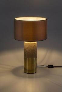 Rabalux 74219 dekoracyjna ceramiczna lampa stołowa Yelda, brązowy