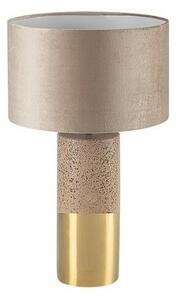 Rabalux 74219 dekoracyjna ceramiczna lampa stołowa Yelda, brązowy
