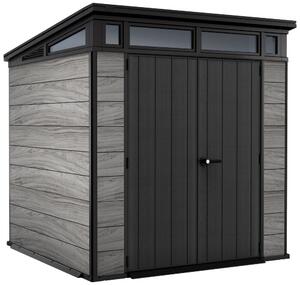 Pent Signature Domek ogrodowy 7x7, storm grey KETER 263851