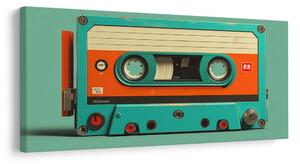 Obraz vintage kaseta magnetofonowa
