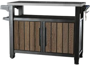Stół grillowy Unity XL 207 l, walnut KETER 263918