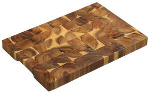 Profesjonalna deska do krojenia 36 × 24 × 3,5 cm, drewno akacjowe KESPER 28150