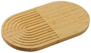 Deska dekoracyjna / do krojenia 35 × 20 × 1,5 cm, bambus KESPER 58145